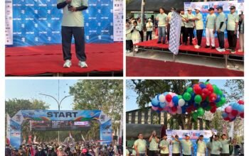 Ribuan Warga Meriahkan Fun Walk HUT ke-58 PT Semen Tonasa
