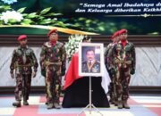 Rangkaian Penghormatan Terakhir TNI AD untuk Mantan Kasad Subagyo Hadi Siswoyo