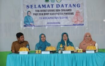 Perkuat Sinergi Pemberdayaan Masyarakat TP PKK Pinrang Evaluasi Program di Kecamatan Suppa