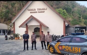 Jalin Silaturahmi dengan Tokoh Agama dan Masyarakat, Polsek Bungoro Gelar Minggu Kasih di Gereja Tonasa 2