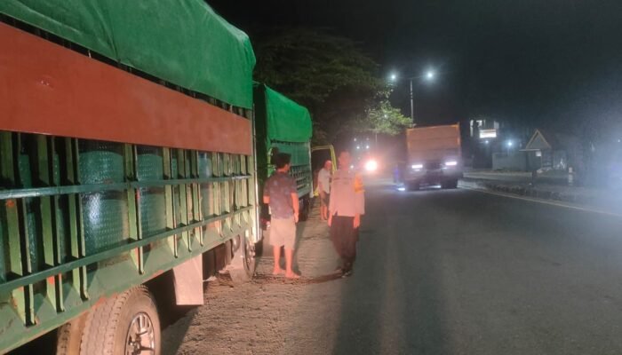 Polsek Mandalle Intensifkan Patroli Malam, Cegah Gangguan Kamtibmas