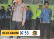 Polisi Peduli Pendidikan, Kapolsek Bungoro Jadi Pembina Upacara di SMKN 1 Pangkep