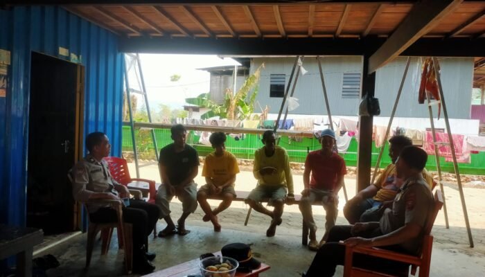 Wakapolsek Mandalle Ajak Masyarakat Pengangguran Lakukan Kegiatan Kreatif dan Jaga Kamtibmas