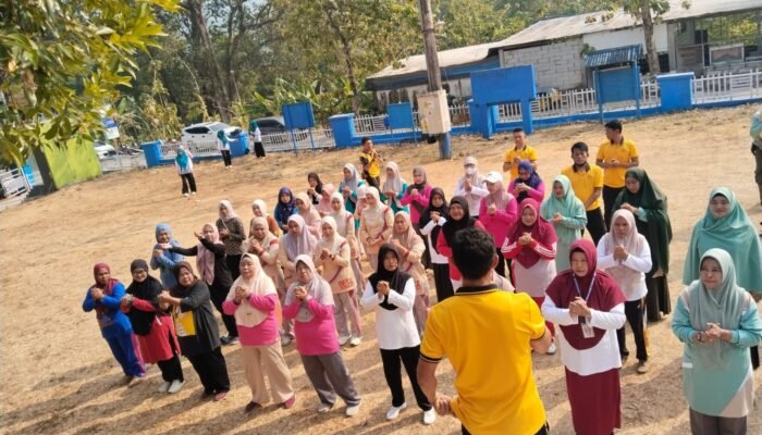 Perkuat Sinergitas, Kapolsek Tondong Tallasa Bersama Forkopimcam Gelar Senam Bersama