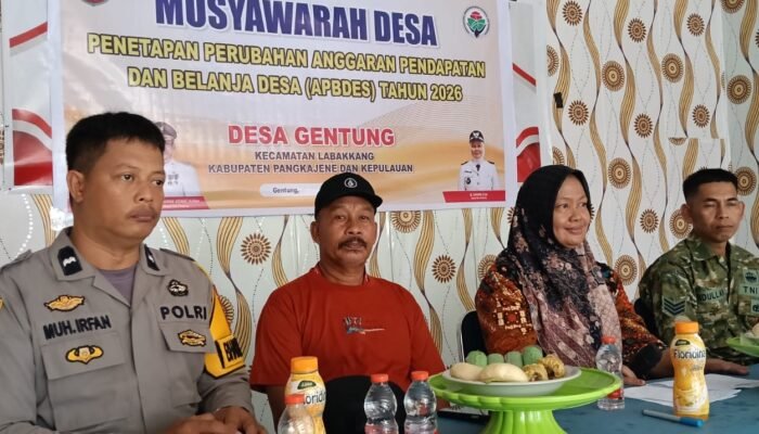 Pemdes Gentung Gelar Tiga Agenda Penting dalam Sehari, Bahas Pembangunan Masjid hingga Evaluasi Kesehatan