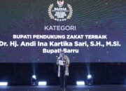Bupati Barru Raih GRAND AWARDS 2026 sebagai Bupati Pendukung Zakat Terbaik