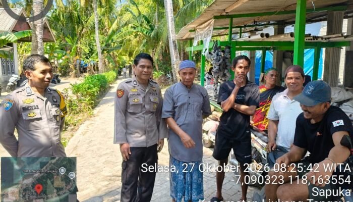 Patroli Dialogis Siang Hari, Polsek Liukang Tangaya Perkuat Sinergi dengan Masyarakat