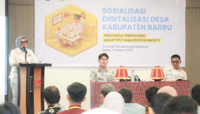 Pemkab Barru Perkuat Digitalisasi Desa untuk Tingkatkan Pelayanan dan Akurasi Data