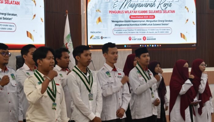 Muhammad Nur Rahmadhani Resmi Nahkodai KAMMI Sulawesi Selatan Periode 2026–2028