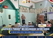 Kapolres Pangkep laksanakan subuh keliling, sampaikan imbauan kamtibmas dalam rangka program 100 hari kerja Kapolri