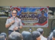 Polda Sulsel Gelar Ibadah Oikumene Bersama Anak-Anak SLB Rajawali Makassar, Wujudkan Kepedulian dan Pelayanan Kasih Polri