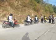 Polsek Tondong Tallasa Tertibkan Motor Berknalpot Bising, Edukasi Pelajar Tertib Berlalu Lintas